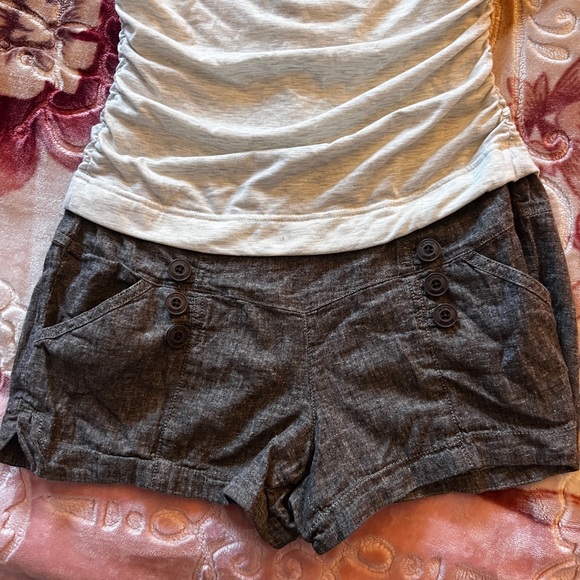 Rewind Light Blue Ruffle Top - Picture 5 of 8